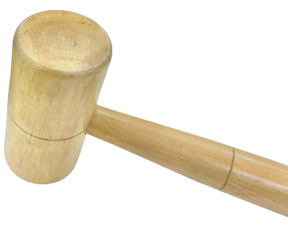 Wooden Hammer For Gold Silver Making, Jewelry Repair Making DIY Jeweler Tool