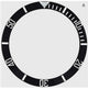 Bezel Inserter Ceramic for Rolex Black and White Submariner 16610LN 16613V etc.