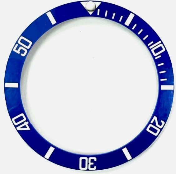 Bezel Inserter Ceramic for Rolex Blue and White Submariner 16610LN 16613V etc.