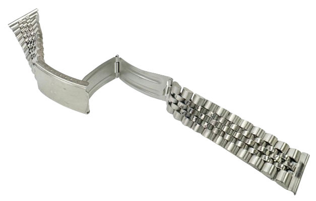 Load image into Gallery viewer, 22MM Classic Jubilee Silver Tone Metal Band with Regular Fold Clasp
