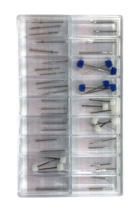 54 Pcs ETA Stem Assortment for 40 different movements, Watchmaker Essential tools