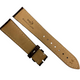 100% Real Genuine Alligator Leather Dark Brown Watch Strap w/ White Stitch | Choose Size