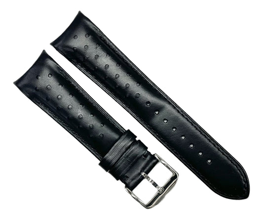 Genuine Leather Black Color Watch Band for Citizen Watch, CA0648-09L