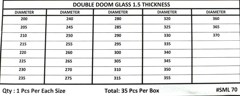 Load image into Gallery viewer, Crystal Assortment Double Dome/Thickness 1.5 mm/Total 35 Pcs
