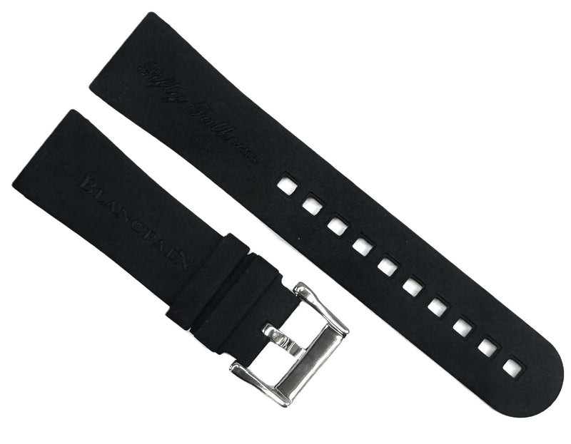 Load image into Gallery viewer, 23x20 mm High-Quality Rubber Watch Band for BLANC PAIN Watches
