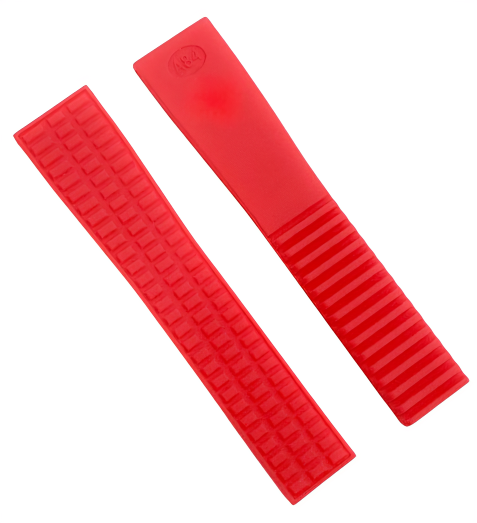 High Quality Rubber Watch Strap Red Color fit to PATEK PHILLIPE Aquanaut 19x16mm