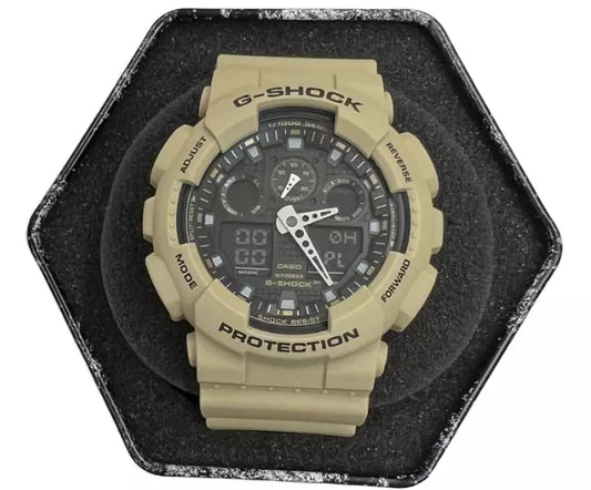 Men’s Casio G-SHOCK Model: GA100L-8A Digital Resin Sport Wristwatch