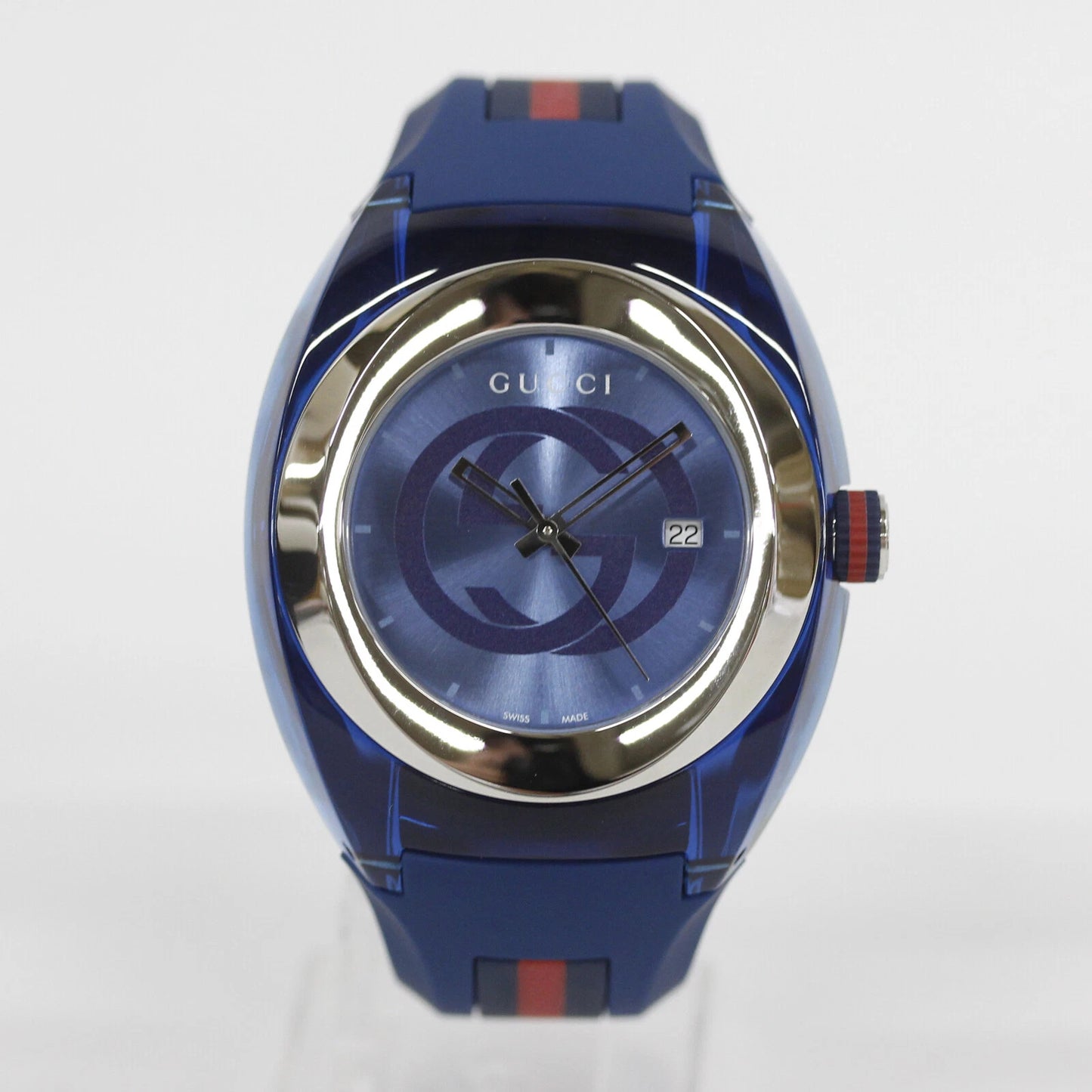 GUCCI SYNC YA137104 Men's Watch – Blue Dial, Quartz Movement, Authentic from Japan - Universal Jewelers & Watch Tools Inc.