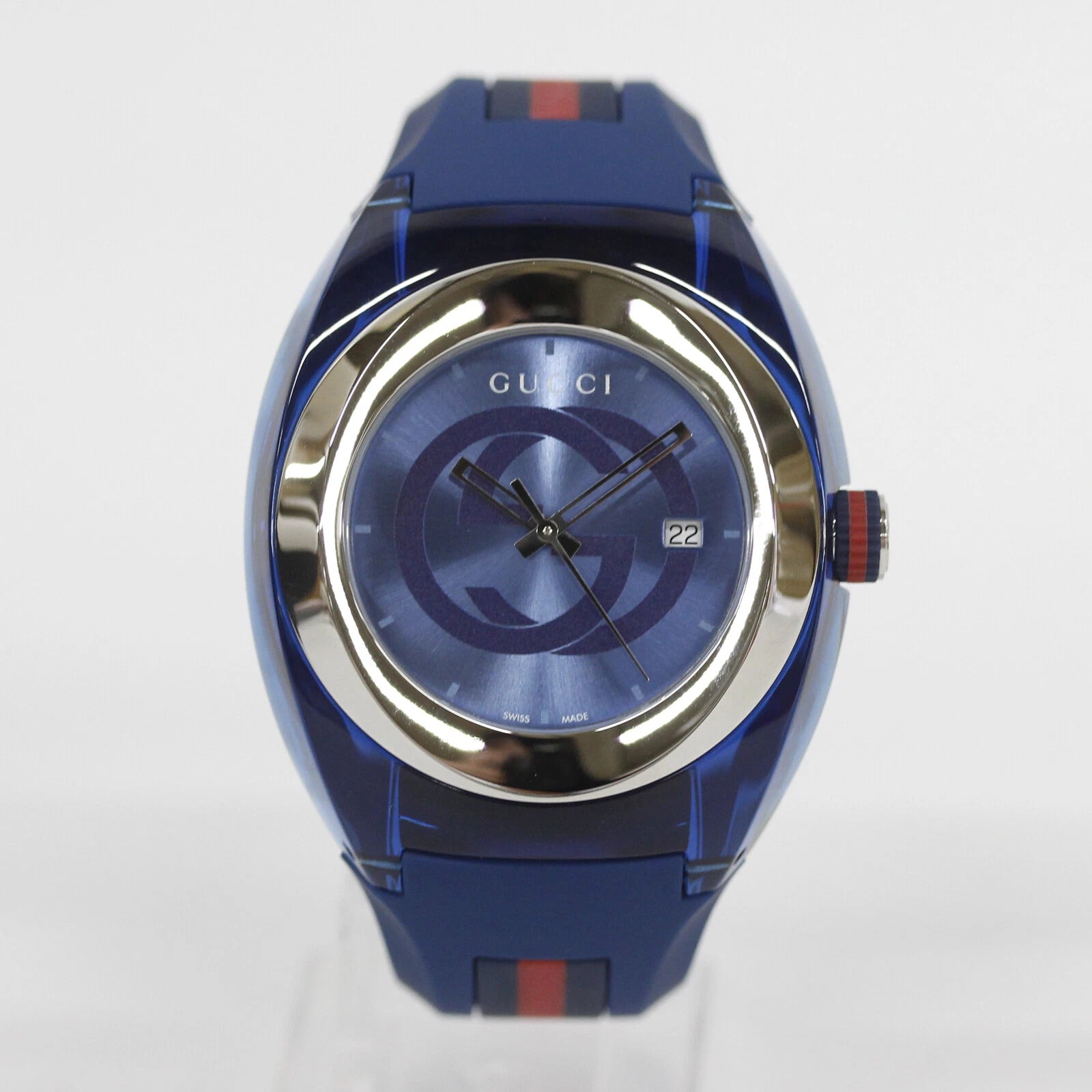 GUCCI SYNC YA137104 Men's Watch – Blue Dial, Quartz Movement, Authentic from Japan - Universal Jewelers & Watch Tools Inc.