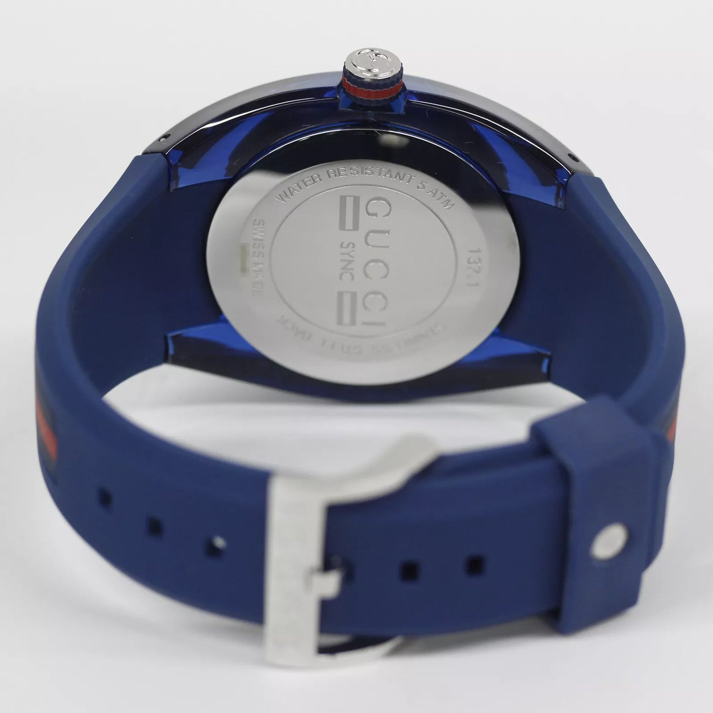 GUCCI SYNC YA137104 Men's Watch – Blue Dial, Quartz Movement, Authentic from Japan - Universal Jewelers & Watch Tools Inc.