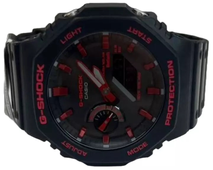 Load image into Gallery viewer, Men’s Casio G-SHOCK Model: GAB2100BNR1A Resin Sport Red &amp; Black Wristwatch
