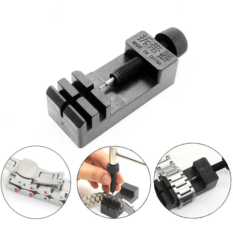 Load image into Gallery viewer, Watch Band Link Adjust Slit Strap Bracelet Chain Pin Remover Adjuster Repair Tool Kit For Men/Women Watch
