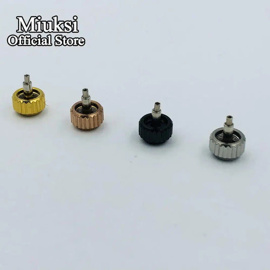 Miuksi watch crown stainless steel crown fit Miuksi 40mm case NH35 NH36 ETA 2836 Miyota 8205 8215 821A DG2813 3804 movement