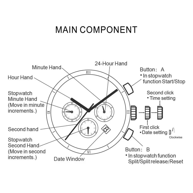 Load image into Gallery viewer, BOBOBIRD Luxury Men Watch Top Quartz Chronograph Personalized Wristwatch Timepiece Metal Wooden Strap Gift Box relogio masculino
