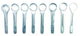 BACK CASE OPENER SET OF 8 FOR WEST END WATCHES