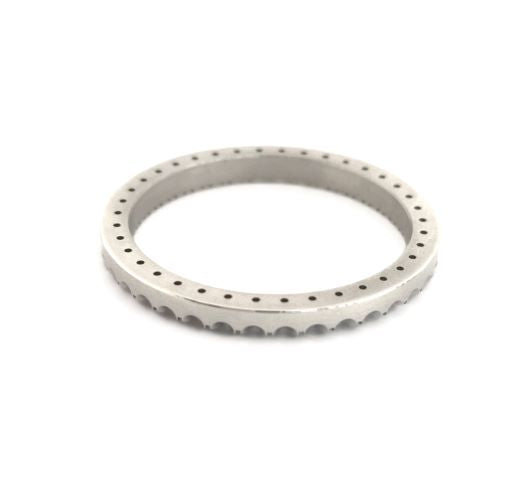 Load image into Gallery viewer, STAINLESS STEEL BEZEL 36.8 MM, FITS TO ROLEX FOR MOUNTING DIAMOND
