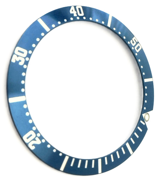 REPLACEMENT BEZEL INSERT DARK BLUE FOR WATCH 37.5x30.7 MM