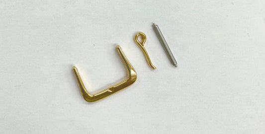16MM WATCH BUCKLE FOR Leather & Rubber WATCH BAND STRAP SHINY GOLD - Universal Jewelers & Watch Tools Inc.