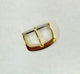 18MM WATCH BUCKLE FOR Leather & Rubber WATCH BAND STRAP SHINY GOLD - Universal Jewelers & Watch Tools Inc.