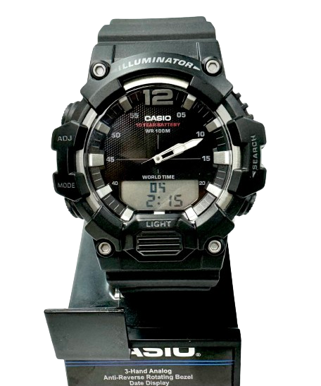 Sporty and Utilitarian Design Casio Men's Resin Watch HDC-700