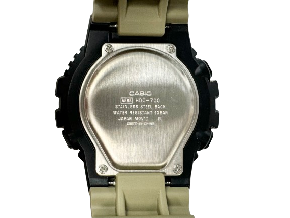 Load image into Gallery viewer, Sporty and Utilitarian Design Resin Men&#39;s Watch Casio HDC-700
