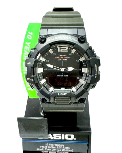 Sporty and Utilitarian Design Casio Men's Resin Watch HDC-700