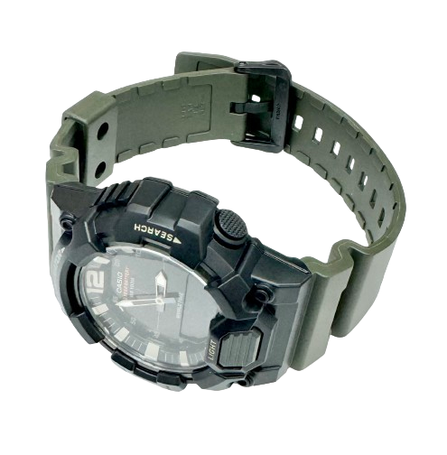 Sporty and Utilitarian Design Casio Men's Resin Watch HDC-700