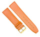 (18 - 24) mm Genuine Leather Plain Tan Color, Flat & Unstitched Watch Band - Universal Jewelers & Watch Tools Inc.