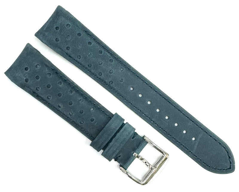 Load image into Gallery viewer, Genuine Leather Matte Blue Color Watch Band for Citizen Watch, CA0648-09L
