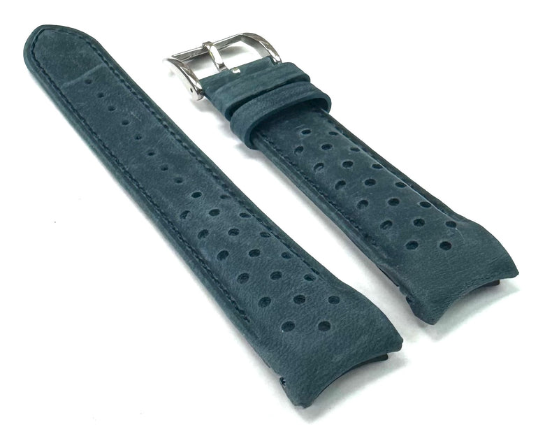 Load image into Gallery viewer, Genuine Leather Matte Blue Color Watch Band for Citizen Watch, CA0648-09L
