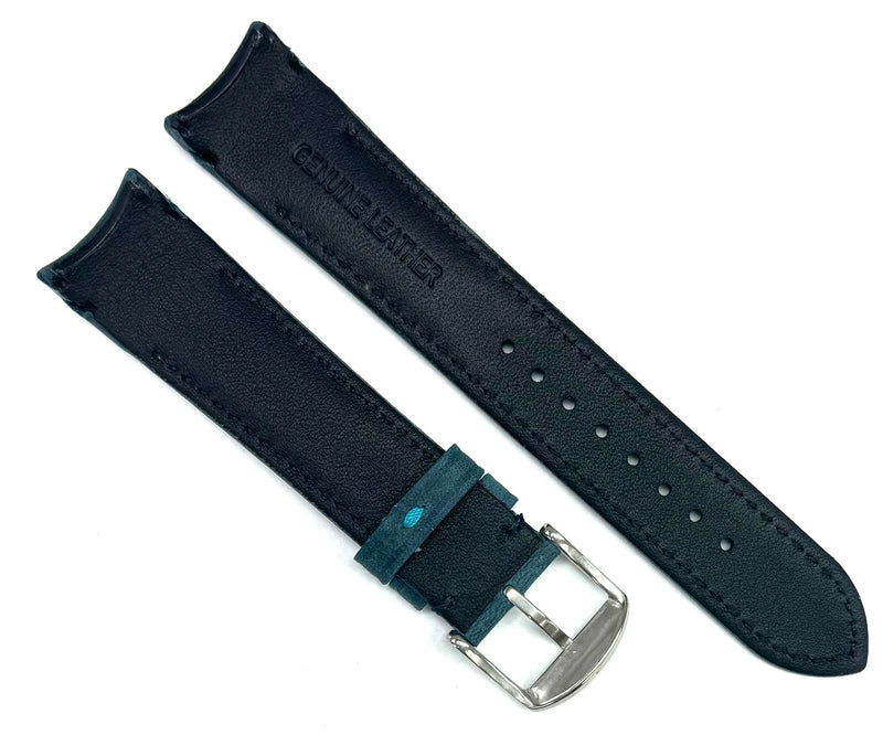 Load image into Gallery viewer, Genuine Leather Matte Blue Color Watch Band for Citizen Watch, CA0648-09L
