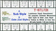 Luminous Hand Assortment for Popular Chinese Movement, Silver & Gold Colors - Universal Jewelers & Watch Tools Inc.
