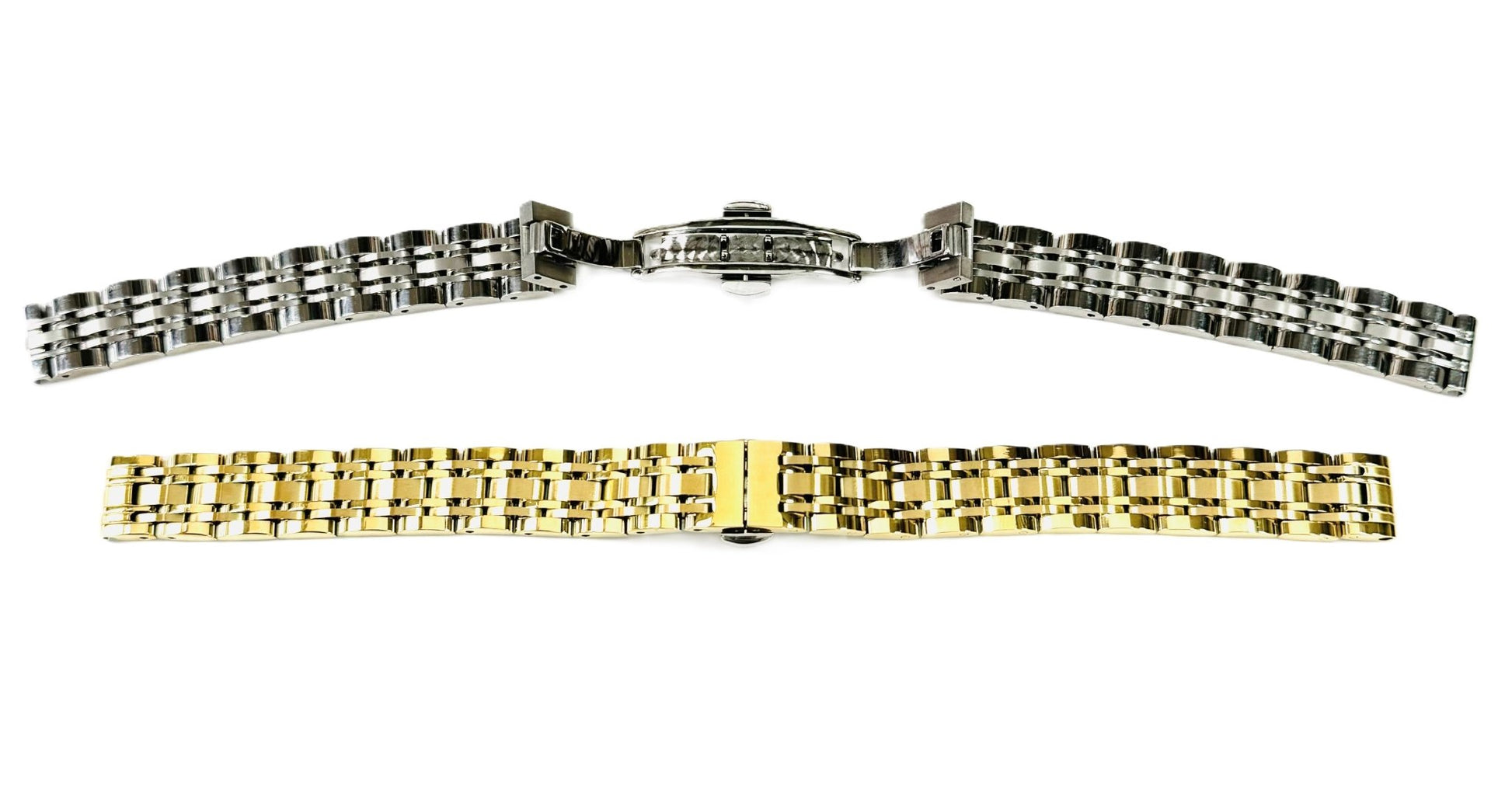 13mm Convertible - Ends Stylish 7 - Link Stainless Steel Watch Band for Branded Watches - Universal Jewelers & Watch Tools Inc.