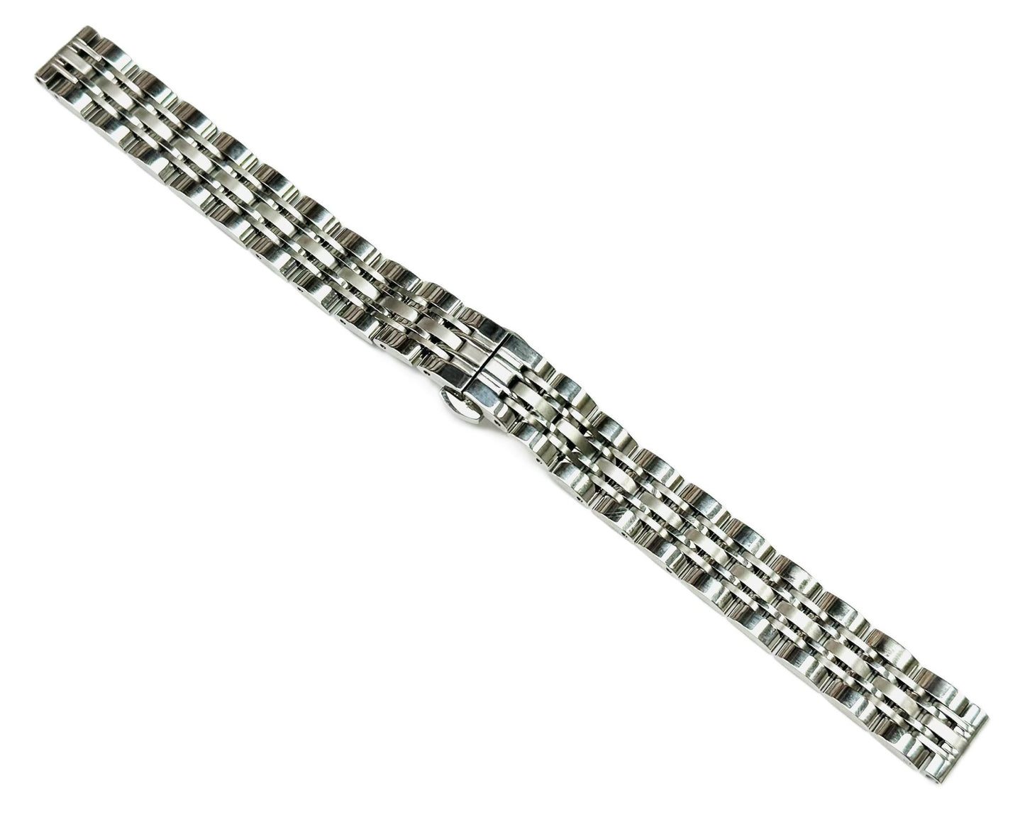 10mm Convertible - Ends Stylish 7 - Link Stainless Steel Watch Band for Branded Watches - Universal Jewelers & Watch Tools Inc.