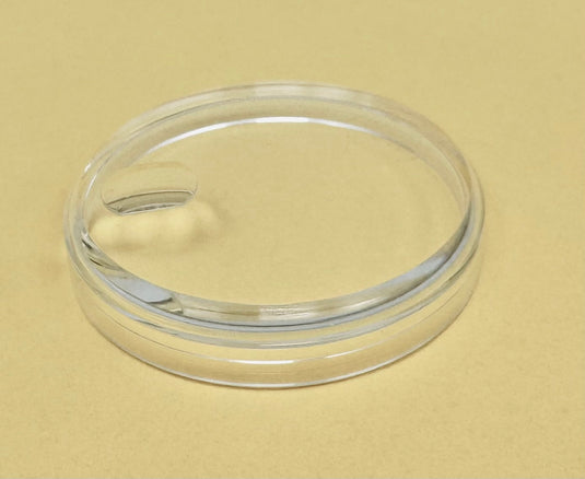 VERLUX Acrylic/Plastics Crystal with CYCLOP 127 for ROLEX Watches, 30.3mm in diameter