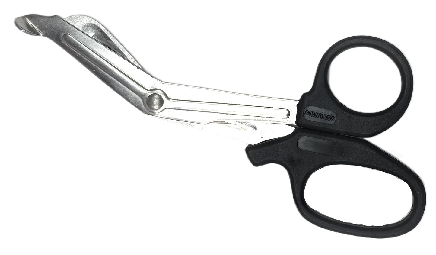 5.5" EMT Paramedic Utility Bandage Scissor, Black Color