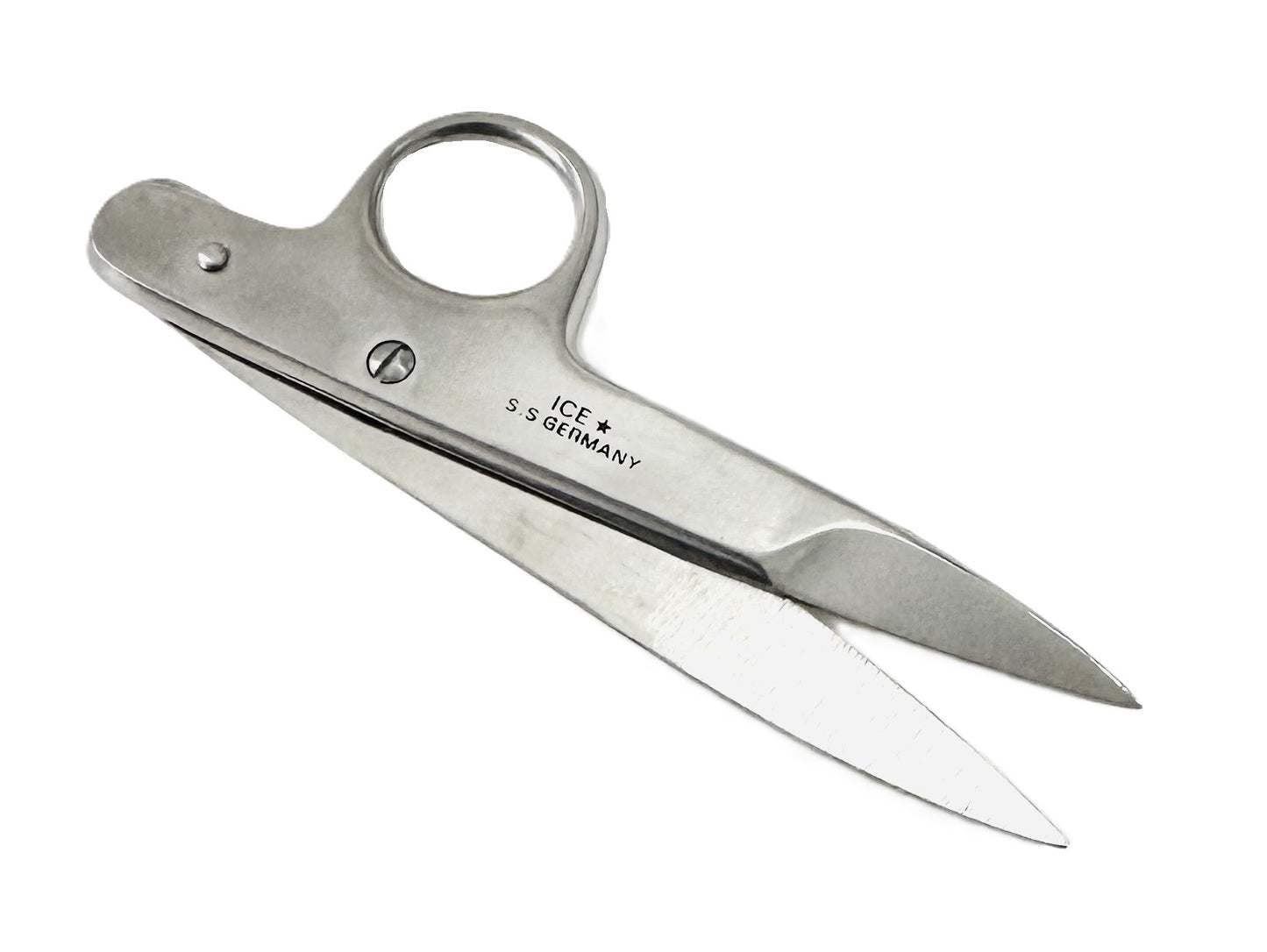 4.5" Stainless Steel Vintage German Embroidery Scissors - A Craftsman's Tool