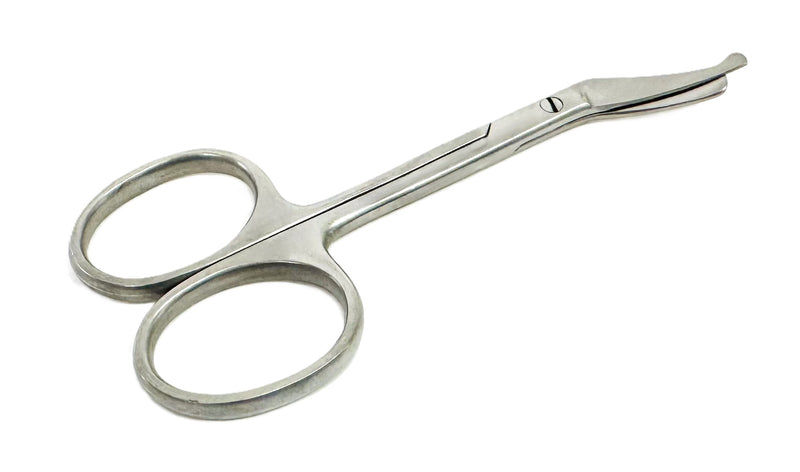 Load image into Gallery viewer, 4.25&quot; Blunt Tips Stainless Steel Ostomy Bag Scissors
