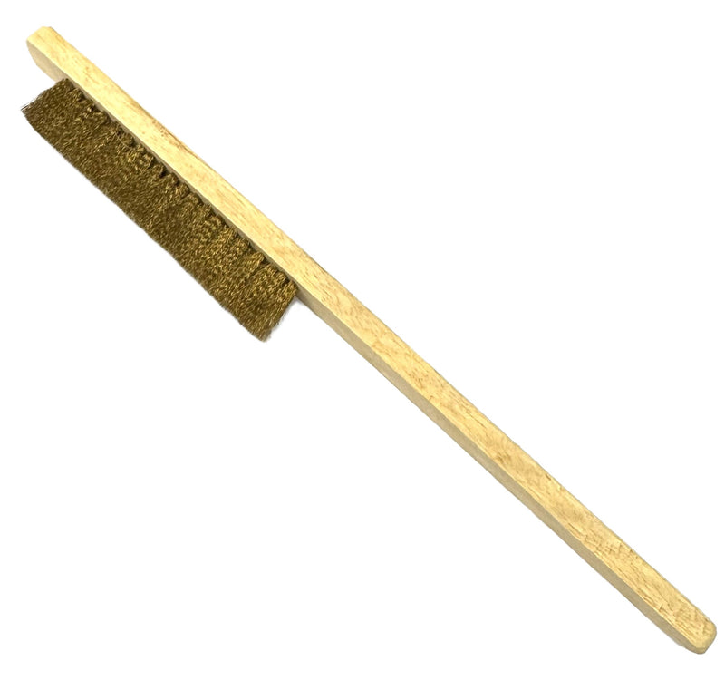 Load image into Gallery viewer, Fine Brass Brush with Wooden Handle for Jewelers &amp; Watchmakers
