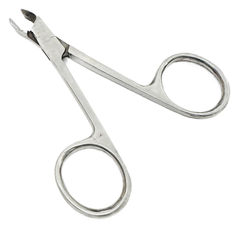 Load image into Gallery viewer, 3&quot; Scissor Style Stainless Steel Professional Nail Cuticle Nipper
