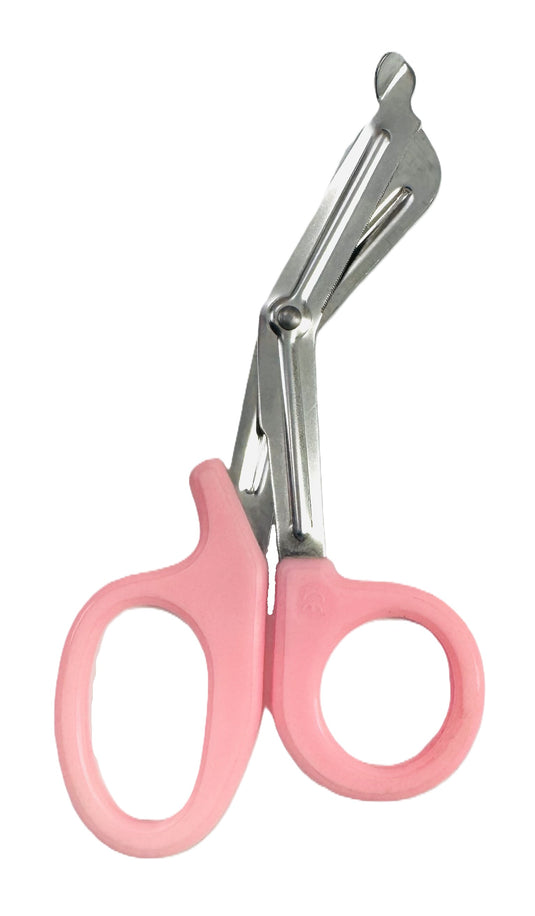 7.5" EMT Paramedic Utility Bandage Scissor, Baby Pink