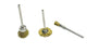 3 Pcs of Brass Wire Brushes, Pen - Shaped, Bowl - Shaped, Wheel - Shaped - Universal Jewelers & Watch Tools Inc.