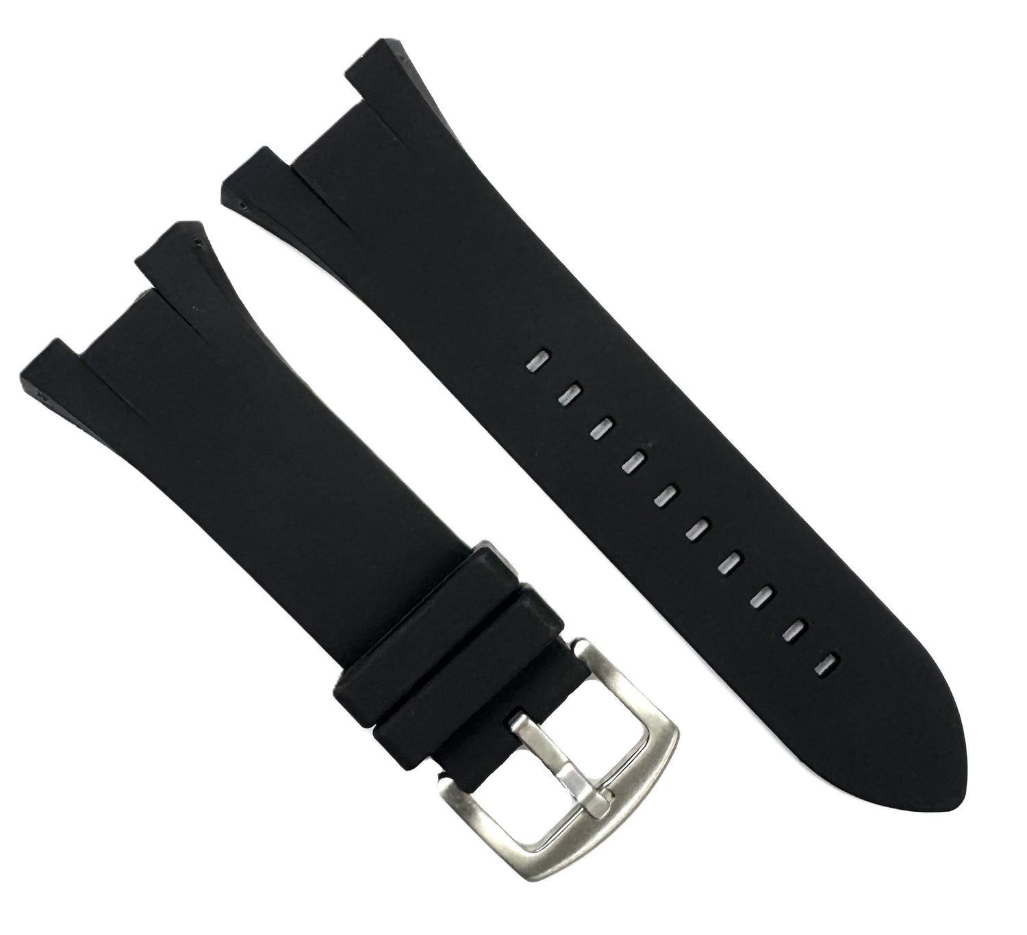 31 mm Premium Rubber Watch Band for Armani Exchange Chronograph Watches - Universal Jewelers & Watch Tools Inc.