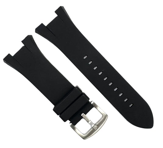 31 mm Premium Rubber Watch Band for Armani Exchange Chronograph Watches