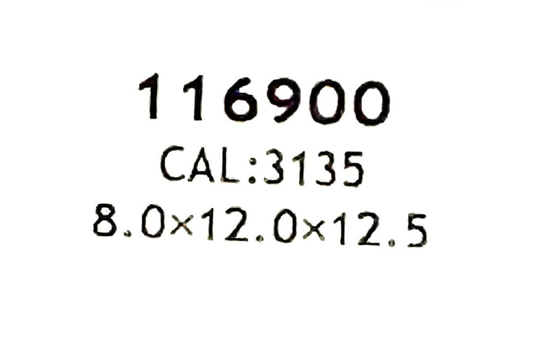 Load image into Gallery viewer, Watch Hands For Rolex Silver 116900 Fits to Caliber 3135 Size 8.0x12.0x12.5
