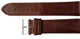 Best Quality WATCH BAND BROWN GENUINE LEATHER LIZARD GRAIN 22MM XL - Universal Jewelers & Watch Tools Inc.