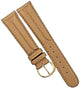 18x16MM Brown (TAN) Genuine Leather Grain Watch Band, Stitches - Universal Jewelers & Watch Tools Inc.