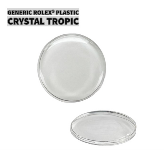 Plastic(Acrylic) Round Watch Crystal FOR ROLEX TROPIC 5 Fit 6418,7902,7932