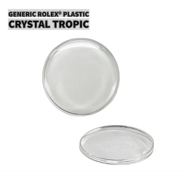 Plastic(Acrylic) Round Watch Crystal FOR ROLEX TROPIC 22 Fit Model 6610, 1016