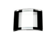 Sapphire Crystals to Fit Rado Double Domed Rectangular Shape Sharp Edges Black Trim with Silver lines (30.0×23.4×3.5×1.2)mm→(Width×Height×Dome Height×Edge Thick) Fit Model 153.0789.3 - Universal Jewelers & Watch Tools Inc.